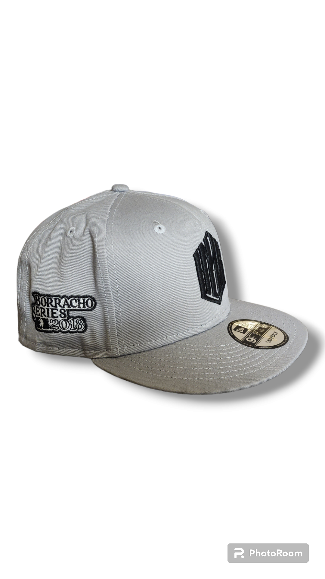 Heather gray & black NBL monogram