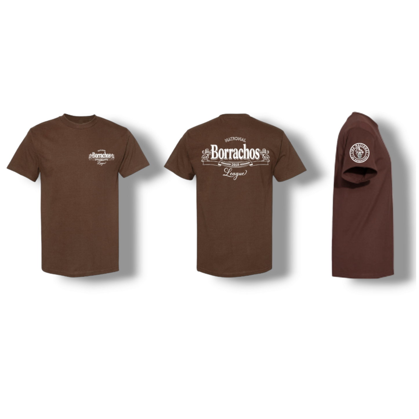 Brown Borrachos T shirt