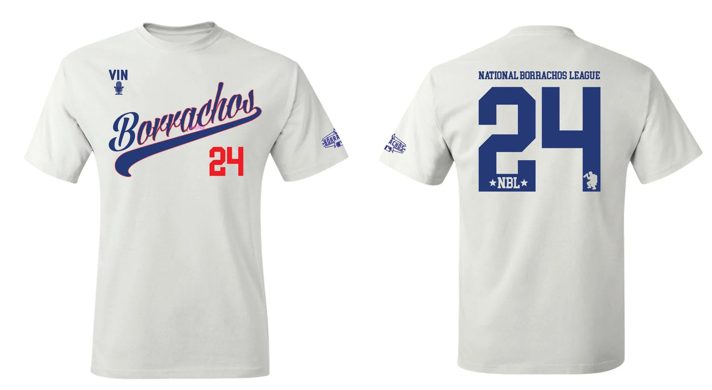 White Allstar Borrachos T-Shirt