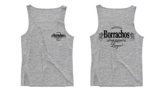 Heather Gray Borrachos Tank top