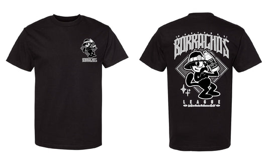 Black Felix the Borrachos shirt