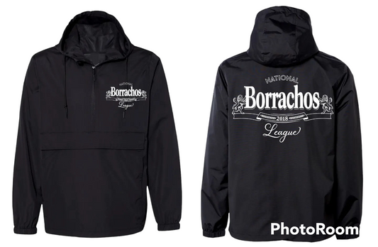Black Borrachos Windbreaker