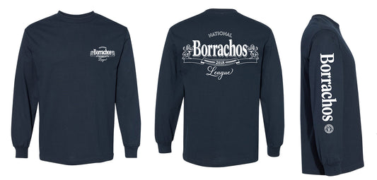 Borrachos long sleeves in navy